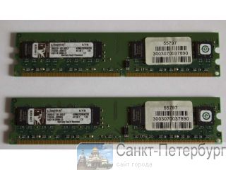 Kingston KVR667D2N5K2/2G -