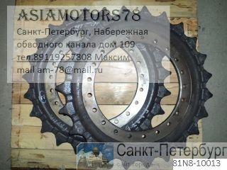  . HYUNDAI 81N8-10013 R250LC-7A,R250LC-9,R290LC-7,R320LC-9 