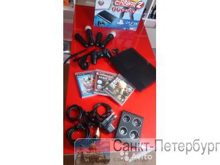 PlayStation PS3 SuperSlim 500gb + Move + 17  -