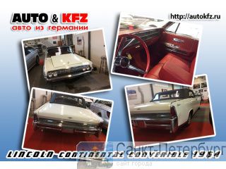 Lincoln Continental Converible,   kabriolet 1964   