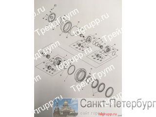 404-00098   (travel reduction) Doosan DX300LC  