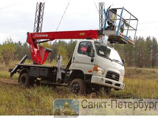 Автовышка Socage T-319 на шасси Hyundai HD-78 (полный привод) Санкт-Петербург