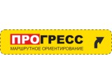 Логотип Прогресс - маршрутное ориентирование